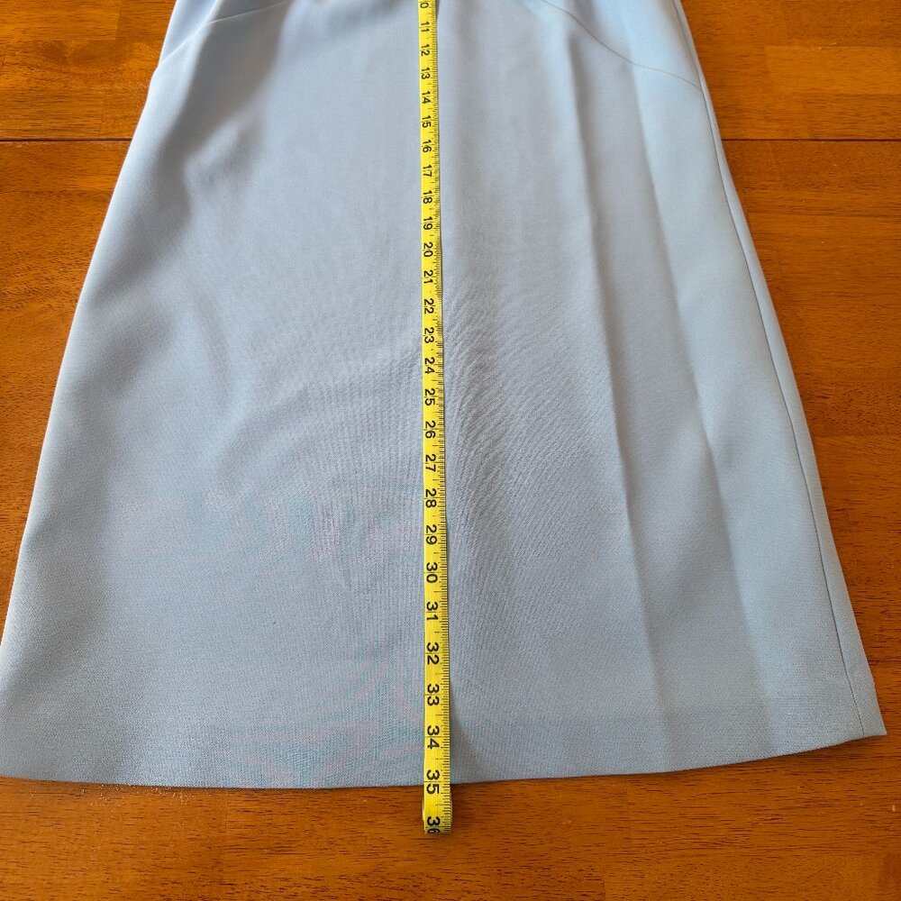 NWT!!! Kate Spade Astral Blue Bow Twill Shift Dress, size 8 - Picture 3 of 8